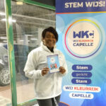 Promotieteam Wij Kleurrijk Capelle actief in winkelcentrum Oostgaarde